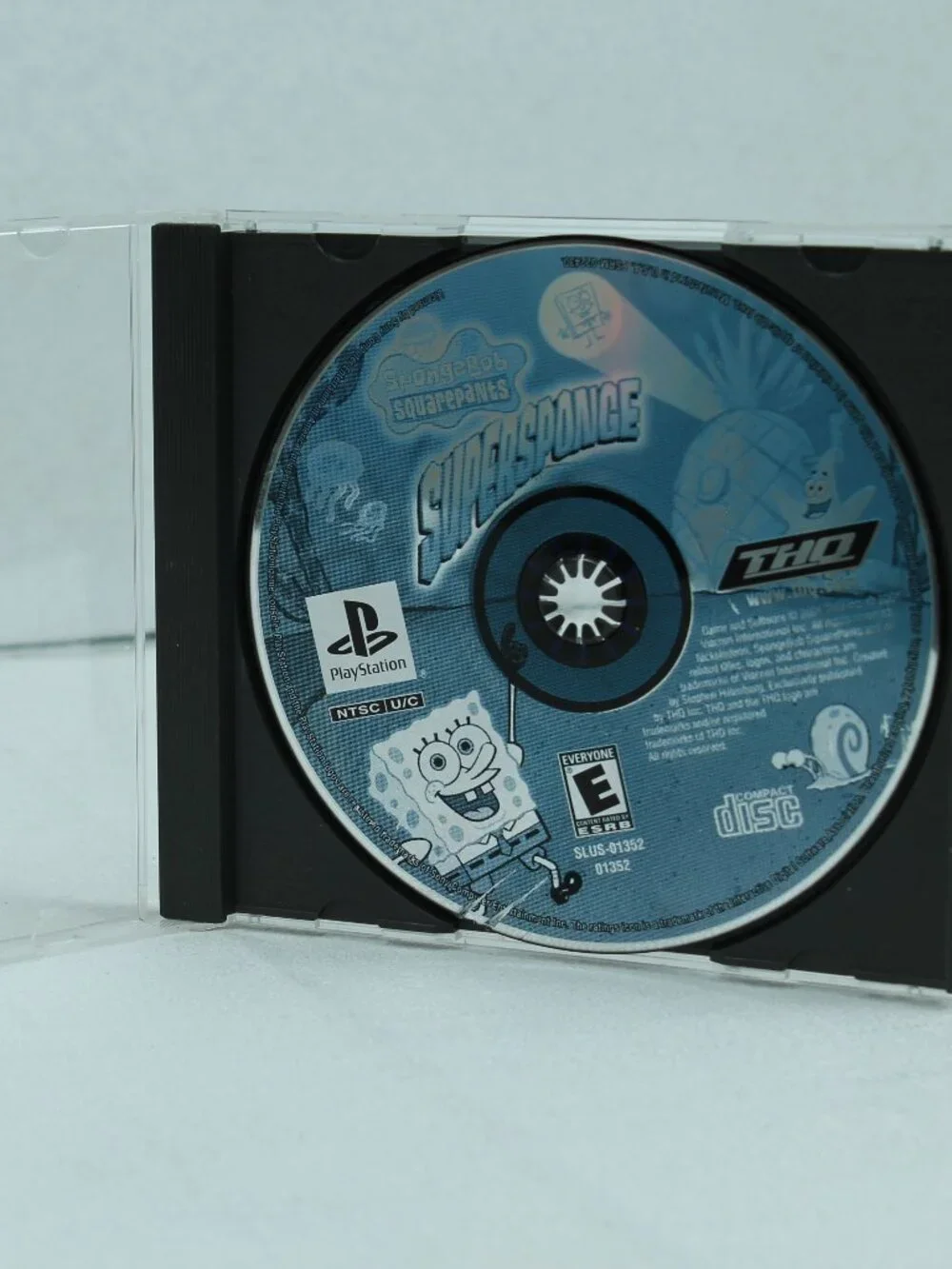 SpongeBob SquarePants SuperSponge PS1 Game PlayStation 1 Loose Disc Only Clean